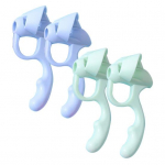 4 tk/komplekti silikoonist pliiatsihoidja, s&otilde;rmej&auml;lgede v&auml;ltimine &otilde;iget kehahoiakut takistav ergonoomiline libisemiskindel pliiatsihoidja lastele C