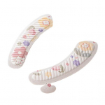 1 paar WC-istme katet Cartoon Bear Flower p&auml;evalilletr&uuml;kiga liimitud EVA veekindel k&auml;epide A