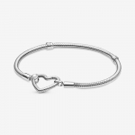 Pandora Moments Heart Closure Snake Chain K&auml;ev&otilde;ru 19 cm