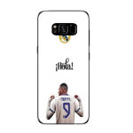 Coque Maniacase pourSamsung Galaxy S8 Plus Kylian Mbappe Real Madrid 9 Hola