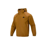 Adidas Color Block Vabaaja Kapuutsiga Kootud Jooksutagiga Jakk Meeste Jakk Khaki IP4921 M
