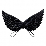 Angel Wings Unisex kost&uuml;&uuml;mitarvikud t&auml;iskasvanutele ja lastele S&auml;ravad tiivad Cosplay Rekvisiidi Halloweeni jaoks punane