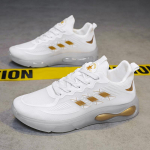 Net Surface hingav vabaajajalatsid S&uuml;gis Uued TPR Jelly Sole Spordijalatsid Kerged jooksujalatsid Libisemiskindla v&auml;listalla meeste kingad 39 valge