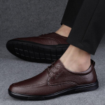 MoodMeeste &Uuml;likonnakingad paeltega oksfordid Pidu Meeste Kingad Nahast Zapatos Hombre must Formaalne Kingad Mehed Kontor Sapatos Social Masculino 11 pruun
