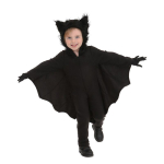 Laste Vampiir Nahkhiire Halloweeni Kost&uuml;&uuml;m Vanema-Lapse Cosplayks Children's Bat; L black