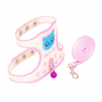 Rihm turvaline stiilne helendav peegeldav kadumisvastane vastupidav ja erksa disainiga lemmikloomarihm &ouml;&ouml;seks punane