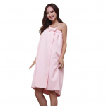 Mikrofiiber Bow Decor vannir&auml;tik reguleeritava kinnitusega teibsulguriga rinnam&auml;hisega elastne bandeau vannir&auml;tik roosa