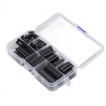 66 tk IC-kiibi pesa, isoleeritud plastikust lame kontaktiga IC-komplekti vooluahela komponendid 6P kuni 28P
