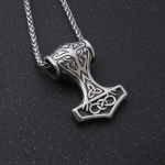 316L roostevabast terasest Thori haamerkaelakee &ndash; keldi trinity disainiga skandinaavia viikingi ripats meeste Magick Talisman ehetele Single Pendant
