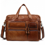Casual Vintage ehtsast nahast meeste portfell &auml;rik&auml;ekott Crossbody veisenahast meeste kott pruun