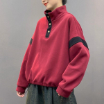 Naiste Pluss Suurus Pikkade Varrukatega Lahtine Tr&uuml;kiga Uus S&uuml;gis Vabaaja Topid T-s&auml;rgid S&auml;rk T-s&auml;rk Pullover One Size punane