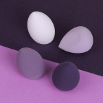 4 tk jumestusk&auml;sn puuder, kuiv ja m&auml;rg kombineeritud Beauty Cosmetic Ball jumestuspuuder Bevel Cut Make Up Sponge t&ouml;&ouml;riistad