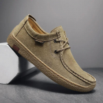 Br&auml;nd Meeste Vabaaja Kingad Hingavad Loaferid Tossud 2024 Uus Mood Mugavad Siledad K&auml;sitsi Valmistatud Retro Vaba Aeg Paeltega Naelkingad 38 khaki
