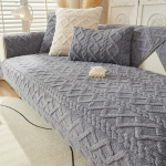 Paks pehme diivani kate Lihtne &uuml;hev&auml;rviline m&ouml;&ouml;bli kate libisemiskindel diivani katted Kuumad žakaarv&auml;rvi diivanir&auml;tikud elutoa sisustus 110x160cm hall