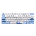 72 klahvi OEM PBT klahvikorgid T&auml;iskomplekt Mehaaniline klaviatuuriklahvikorgid PBT v&auml;rvisublimatsioon Vaala teema klahvikorgid white