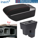 Honda Jazzi jaoks k&auml;etoe kast Honda Fiti Jazzi 2 jaoks Auto k&auml;etugi 2008-2013 2009 2010 2011 2012 2013 K&auml;e hoiukast auto tarvikud