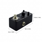 M-VAVE DIG DELAY digitaalne viivitusega kitarriefekti pedaal 9 viiteefektiga True Bypass t&auml;ismetallist kest