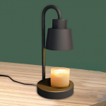 K&uuml;&uuml;nlasoojendaja lamp laud kaunistuseks kodu magamistuba must must