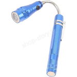 Lampe de Poche - Non sp&eacute;cifi&eacute; - T&eacute;lescopique Flexible - 3 LED - Intensit&eacute; R&eacute;glable - 17 &agrave; 55 cm