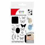 Set de tampons transparents - ARTEMIO - Mon essentiel - Papillons - Mixte - Adulte
