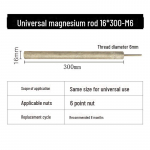 Magneesiumanoodvarras universaalsete elektriboilerite jaoks (40L/50L/60L/80L) Reovee v&auml;ljalaskeava Universal 16*300*M6
