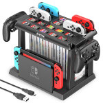 L&uuml;liti salvestusalus Kytok laadimisalus L&uuml;liti doki salvestuskorpus ja tarkvara v&otilde;ivad k&otilde;ik olla suured mustad Joy-Con Joy-Con/Pro kontroller/Switchi dokk/m&auml;ng must