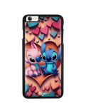 Coque de t&eacute;l&eacute;phone - Maniacase - Iphone 8 - Souple - Silicone - Stitch Angel coeur color&eacute;