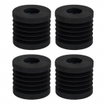 4 tk vibratsioonivastane jalapadi Bambu Lab P1P/P1S X1/X1C 3D-printeri libisemisvastane p&otilde;rutusvastane tolmukindel kummist jalapadi