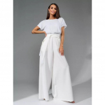 Naiste Pulm Pruut Pruutneitsid Elegantne Peo Litritega L&uuml;hikeste Varrukatega Pikk Jumpsuit Playsuit XXL valge
