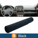 Auto tarvikud Honda CR-V CRV CR V 2002 2003 2004 2005 2006 jaoks Armatuurlaua kate V&auml;ltige valgust Pad P&auml;ikesekaitse &Uuml;mbris Anti-UV Vaibad must