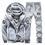 Spordidressi fliisist kapuutsiga jope + p&uuml;ksid dressipluusid komplektid kapuutsid &uuml;likond mantel Spordiriided s&uuml;gistalv soe pullover M