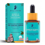Pilgrim 2% salits&uuml;&uuml;lhapet + 3% niatsiinamiidi &otilde;li kontrolliv seerum rasusele ja aknele kalduvale nahale k&otilde;ikidele nahat&uuml;&uuml;pidele, Korea nahahooldus, 30 ml