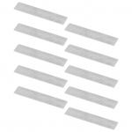 10Pcs Air Compressor Valve Plate Cast Iron Rectangular Pump Accessories for 51mm Cylinder