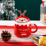 Armas multikas kolmem&otilde;&otilde;tmeline hirve kruus Loov j&otilde;ulukink keraamiline tass Kontori veetass kohvitass 401-500ml