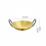 &Uuml;mmargused roostevabast terasest kuivpotid k&auml;epidemega mereannid Paella pann gaasipliit Pannil kastrul k&ouml;&ouml;gin&otilde;ud