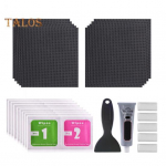 1 Komplekt Batuudi Remondikomplekt ruudukujulise paigaga, kaabits, liim, puhastuslapp, kindad, veekindel isekleepuv batuudi rebenemiskoha kattepaik 1 Set