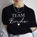 Pruudi meeskonna T-s&auml;rk Naiste Pruudi Pulmatopid S&otilde;brad &Uuml;ksik H&uuml;vastij&auml;tt Bachelorette Kanapidu Tees EVJF Pluusid Esteetilised Riided 4XL