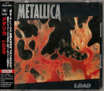 CD METALLICA - Load SRCS8000 Sony Records 1996 Jaapan Metal Kasutatud