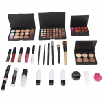 Multifunktsionaalne meigikomplekt Cosmetic lauv&auml;rvide huulel&auml;ike peitepulk koos kosmeetikakotiga