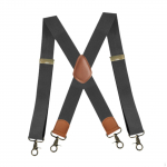 Men Suspender 1.4 inch Wide with 4 Swivel Hook Clips for Costume Party Wedding tumehall v&auml;rv