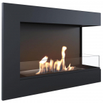 Seinale paigaldatav Bioetanool kamin 700 T&Uuml;V parempoolne klaasiga