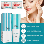 Karvaeemaldus N&auml;o &otilde;rn rahustav karvaeemaldussalv Sensitive Depilatory Cream Kauakestev ja siidine karvaeemaldus 100ml 1PC sinine