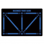 Jalgpallitreeningsmatt Vaip Dribling Futbol Voetbal Treeningsmatid Vaip Laste Jalgpall Siseruumide Varustus Vastupidav Libisemisvastane Kokkupandav sinine