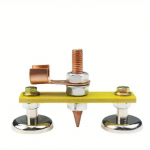 Keevitusmagnetpea magnet kahepealine magnetkeevitustugi maandusklamber mehaaniliseks hoolduseks 1pc