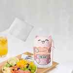 Greek Yogurt Strainer Maker Bowl Easy to Clean Basket Cat Shaped Filter Whey Separator for