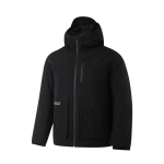 Li Ning Kuum pott Udusulgedest Jakk Seeria Infrapuna Soe Kapuutsiga Kirjaga Mitmek&uuml;lgne K&uuml;lmakindel Vabaaja Tr&uuml;kitud T&otilde;mblukuga Talvine Udusulgedest Jakk Meeste Jakk AYMU223-1 XL black