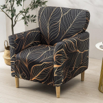 Banketi tugitooli katted Prinditud venivad diivanikatted elutuppa libisemisvastased pehmed katted, lapsed lemmikloomad, m&ouml;&ouml;blikaitse