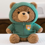 25cm Armas Multikakaru Kaisu-m&auml;nguasi Pehme Kapuutsiga Nukk Laste Paariline S&uuml;nnip&auml;evakingitus Kawaii Toakujundus Ehtekomplekt 25cm brown