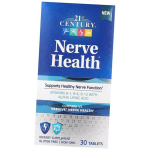 N&auml;rvis&uuml;steemi kompleks, Nerve Health, 21st Century 30 tabletti (36440115) 30tab