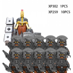 Keskaegsed Elfi Rohani s&otilde;durid Kaardiv&auml;gi lotr Tegevusfiguurid Mini Klotsid Nukk Kokkupandavad Ehitusklotsid MOC DIY M&auml;nguasjad lapse kingituseks